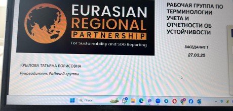Отчетность по устойчивому развитию: онлайн встреча рабочей группы.